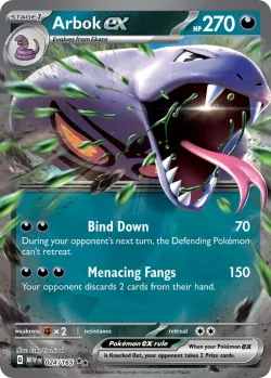 Arbok ex #024/165 · Pokémon