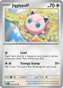 Jigglypuff #039/165 · Pokémon
