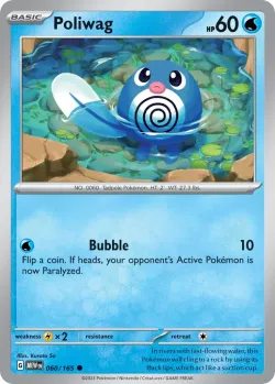 Poliwag #060/165 · Pokémon