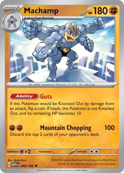 Machamp #068/165 · Pokémon
