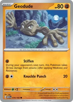 Geodude #074/165 · Pokémon