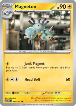 Magneton #082/165 · Pokémon