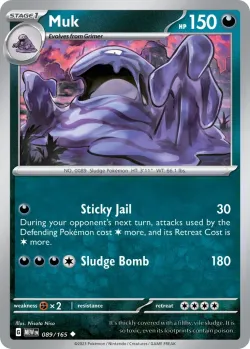 Muk #089/165 · Pokémon