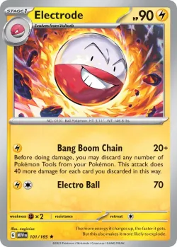 Electrode #101/165 · Pokémon