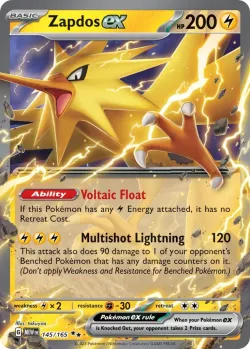 Zapdos ex #145/165 · Pokémon