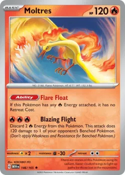 Moltres #146/165 · Pokémon