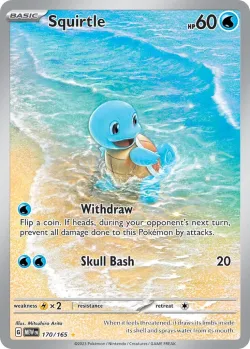 Squirtle 「MEW 170/165」「EN」