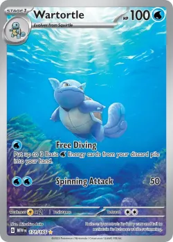 Wartortle 「MEW 171/165」「EN」
