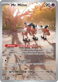 Mr. Mime 「MEW 179/165」「EN」
