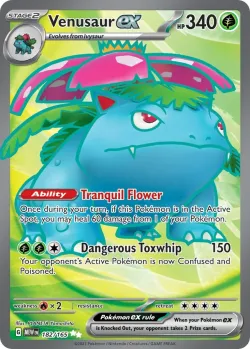 Venusaur ex 「MEW 182/165」「EN」