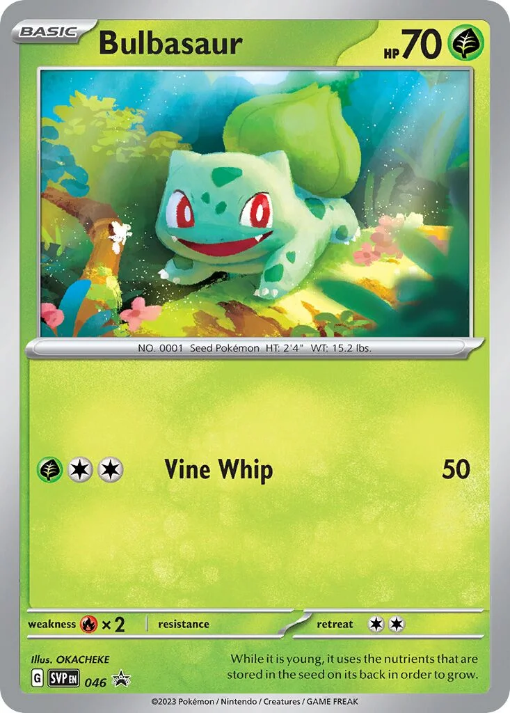 Bulbasaur 「SVP 046」「EN」