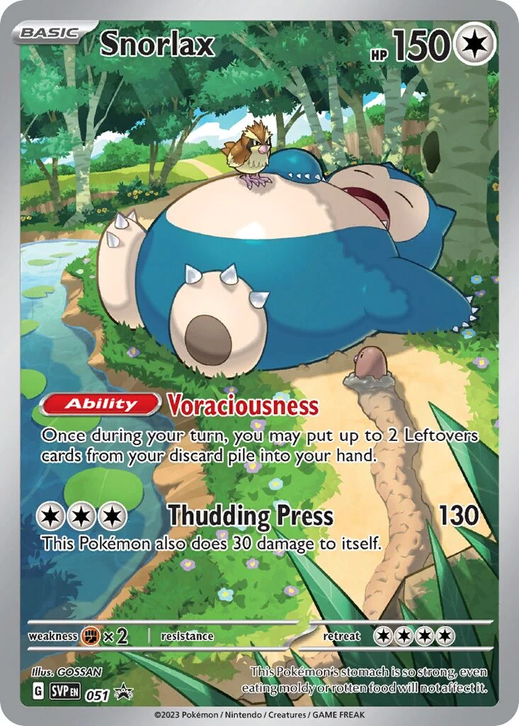Snorlax 「SVP 051」「EN」