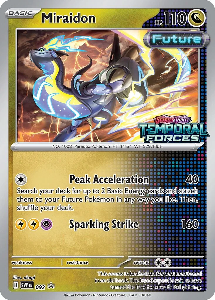 Miraidon 「SVP 092」「EN」