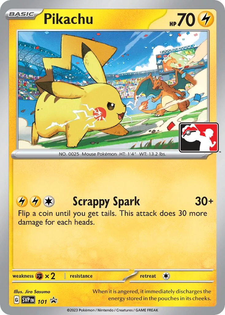 Pikachu 「SVP 101」「EN」