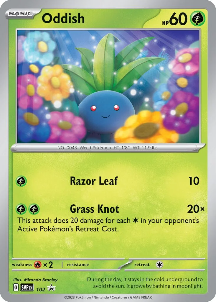 Oddish 「SVP 102」「EN」