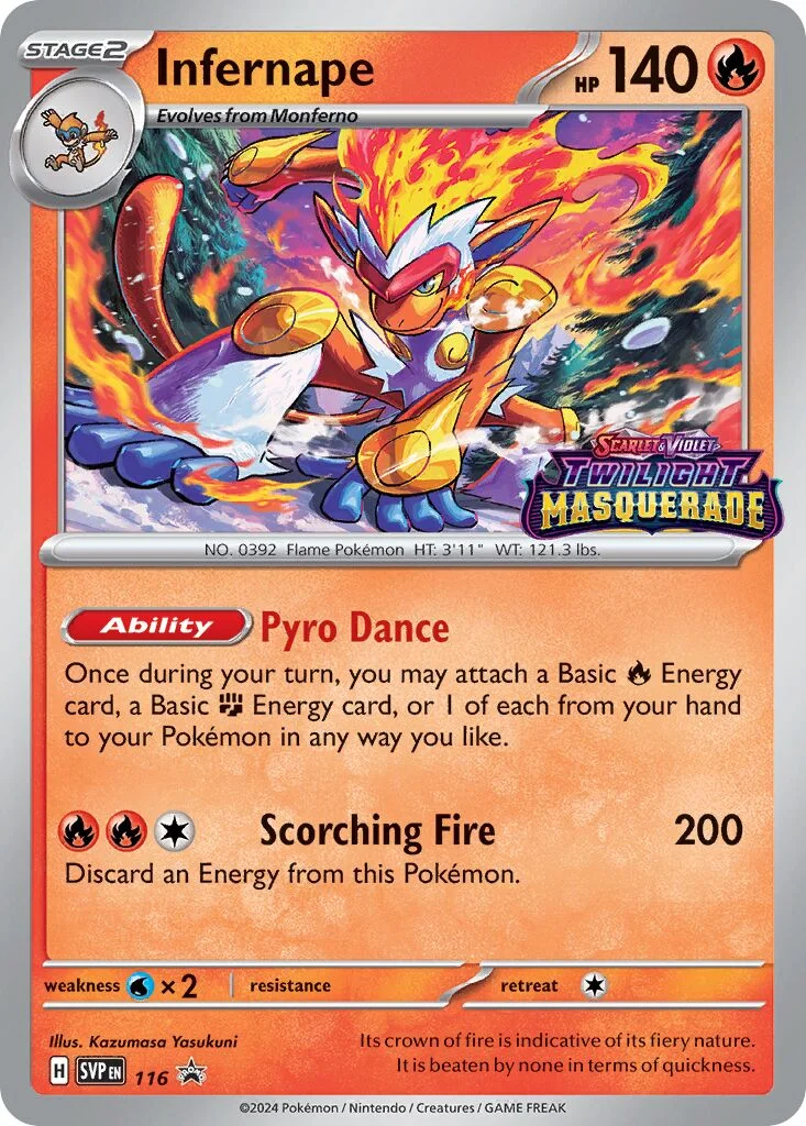 Infernape 「SVP 116」「EN」