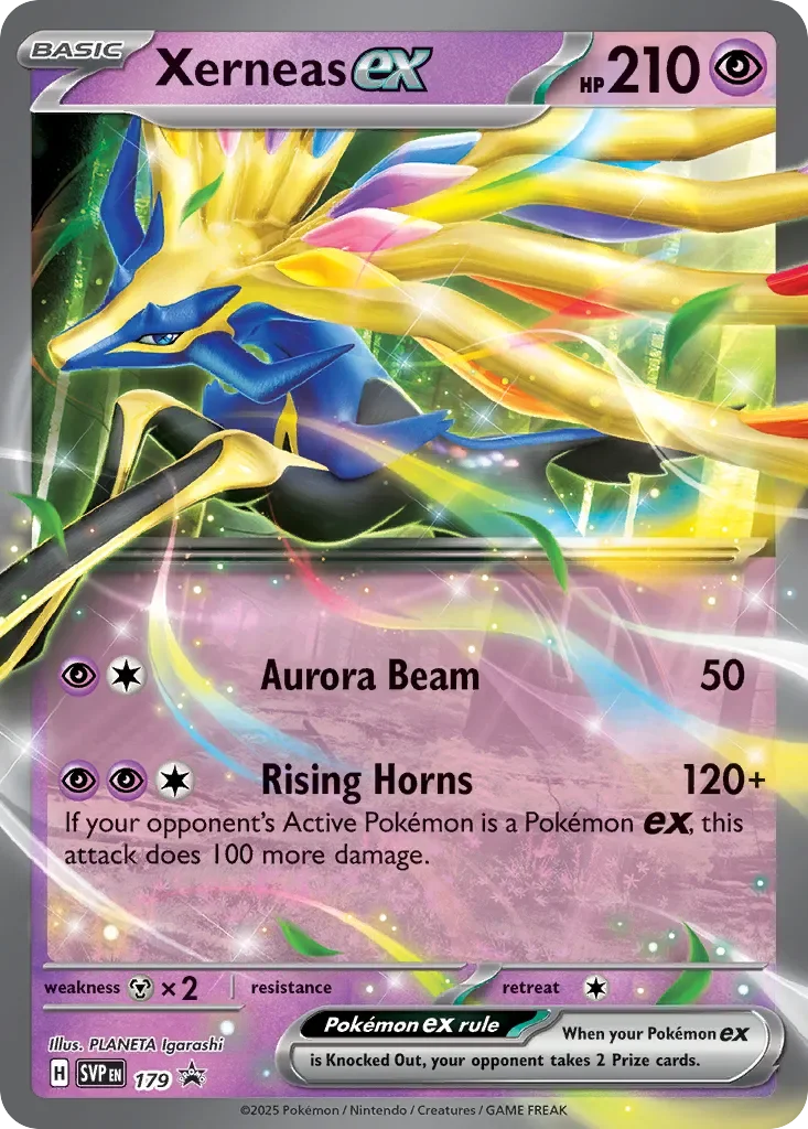 Xerneas ex 「SVP 179」「EN」