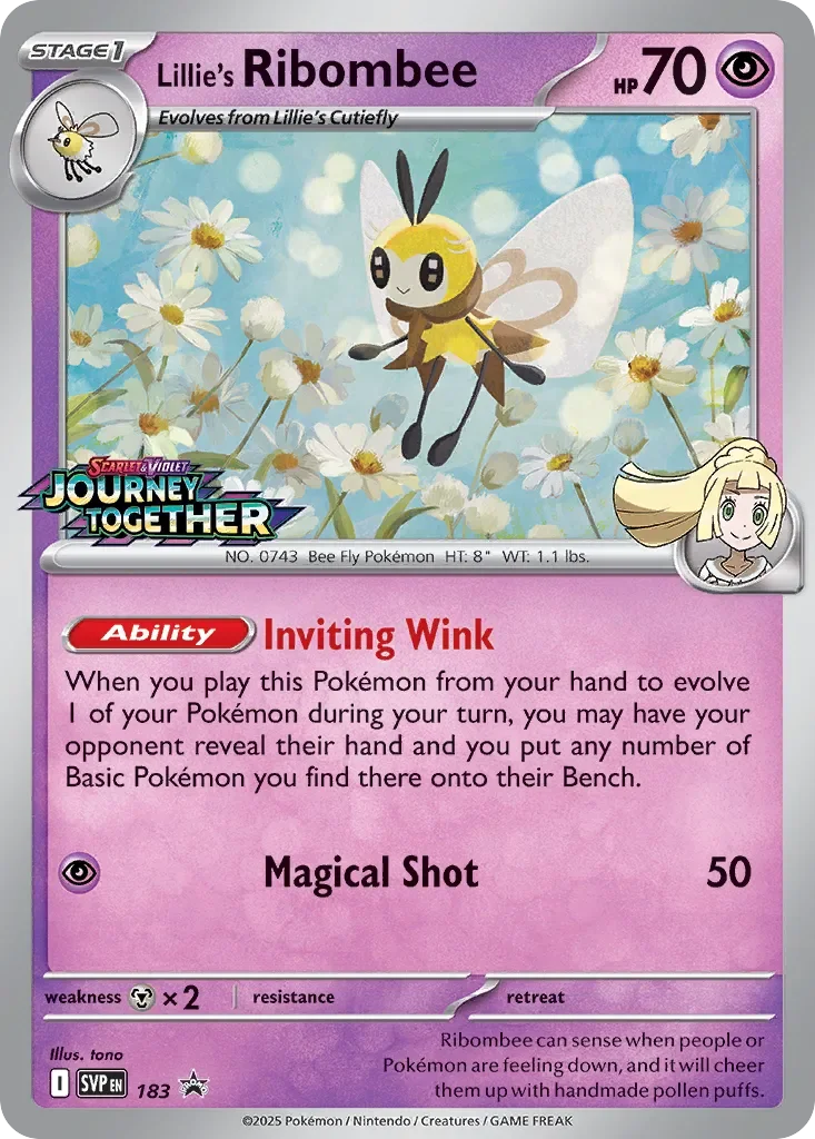 Lillie's Ribombee 「SVP 183」「EN」