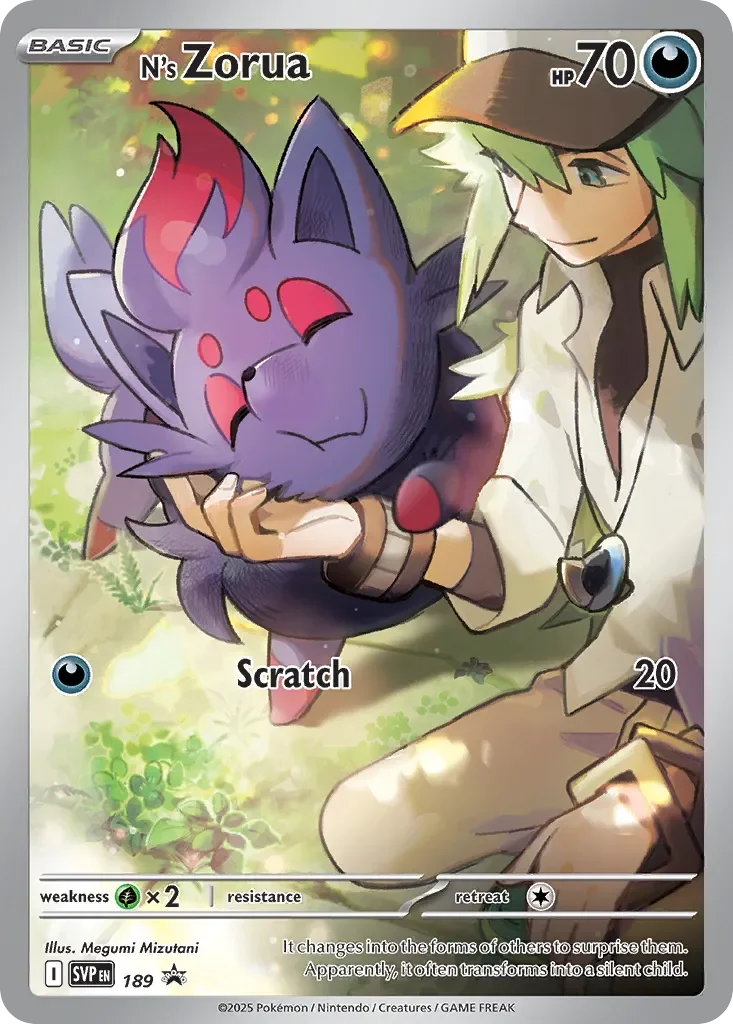 N's Zorua 「SVP 189」「EN」