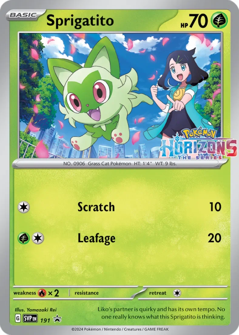 Sprigatito 「SVP 191」「EN」