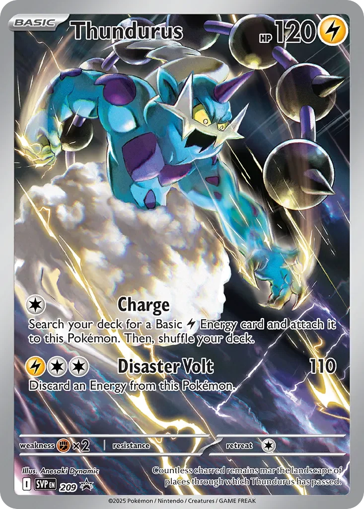 Thundurus 「SVP 209」「EN」