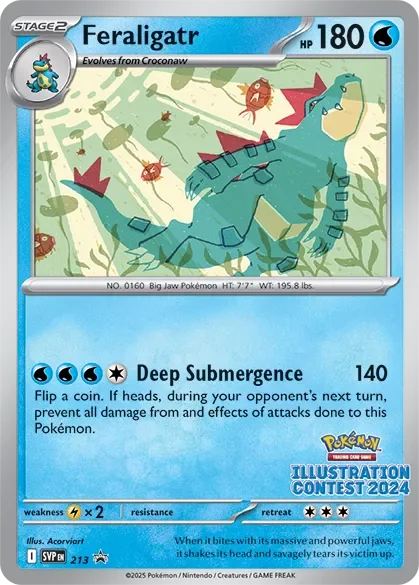 Feraligatr 「SVP 213」「EN」