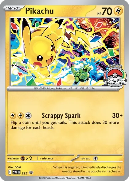 Pikachu 「SVP 225」「EN」