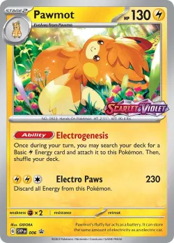 Pawmot #006 · Pokémon