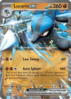 Lucario ex #017 · Pokémon