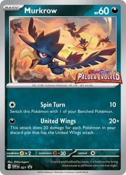Murkrow #021 · Pokémon