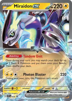 Miraidon ex #028 · Pokémon