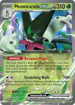 Meowscarada ex #033 · Pokémon