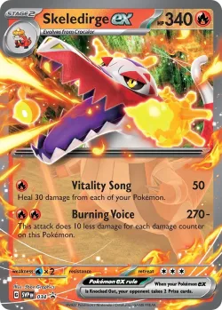 Skeledirge ex #034 · Pokémon
