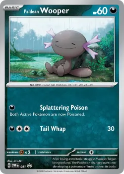 Paldean Wooper #041 · Pokémon