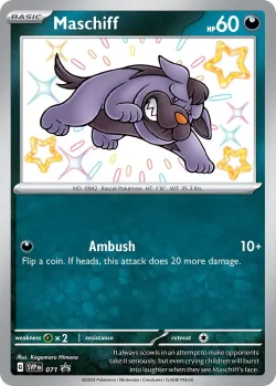 Maschiff #071 · Pokémon