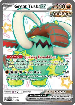 Great Tusk ex #072 · Pokémon