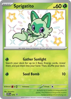Sprigatito #076 · Pokémon