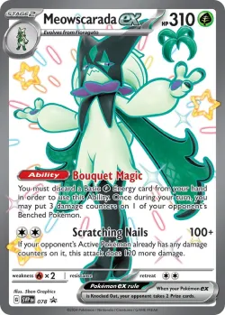 Meowscarada ex #078 · Pokémon
