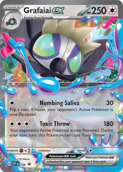 Grafaiai ex #100 · Pokémon