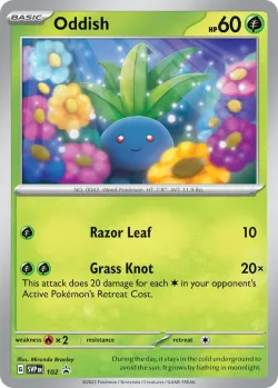 Oddish #102 · Pokémon