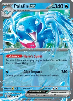 Palafin ex #126 · Pokémon