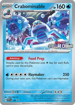 Crabominable #134 · Pokémon