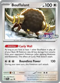 Bouffalant #136 · Pokémon