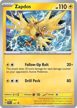 Zapdos #157 · Pokémon