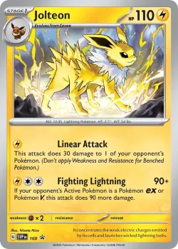 Jolteon #169 · Pokémon