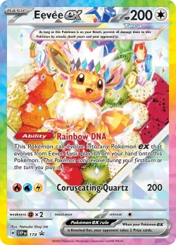 Eevee ex #174 · Pokémon
