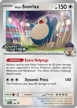 Hop's Snorlax #184 · Pokémon