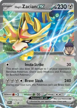 Hop's Zacian ex #193 · Pokémon