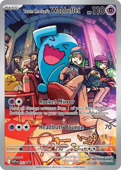 Team Rocket's Wobbuffet 「SVP 203」「EN」