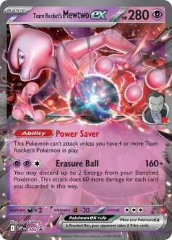 Team Rocket's Mewtwo ex #205 · Pokémon